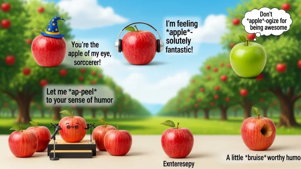 apple puns