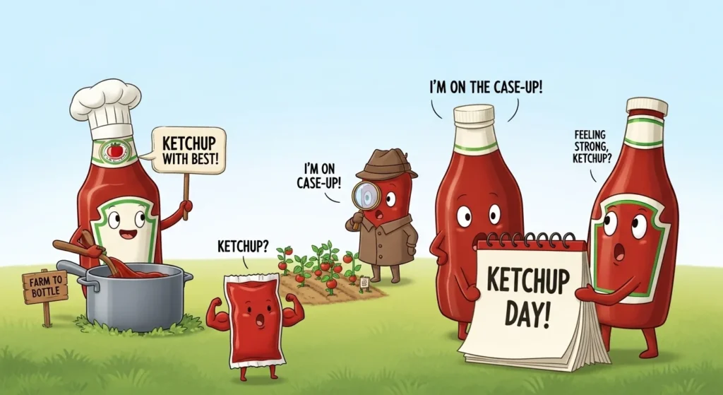 ketchup puns