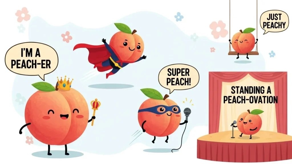 peach puns