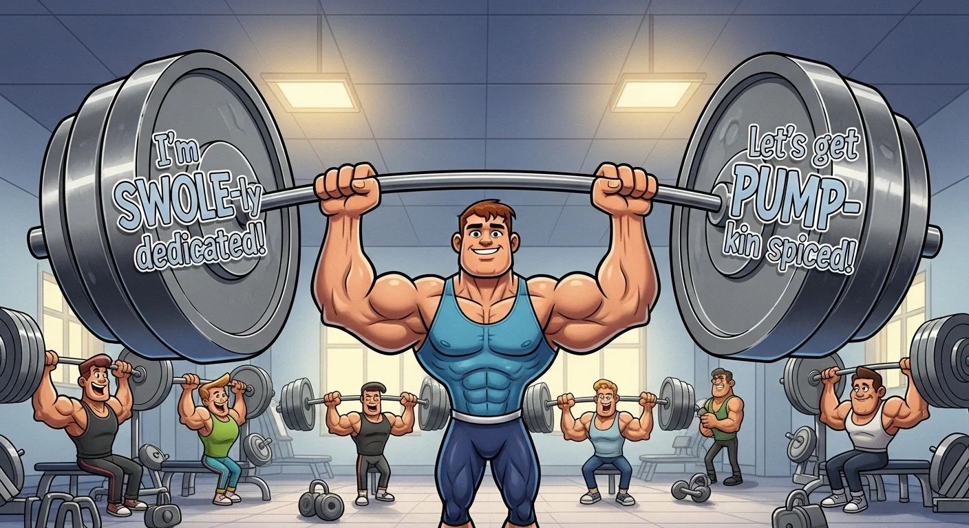 weightlifting puns