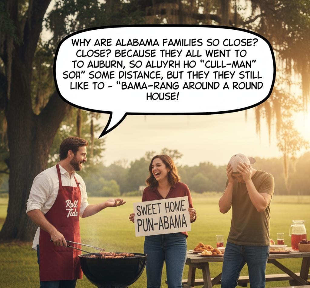 alabama puns