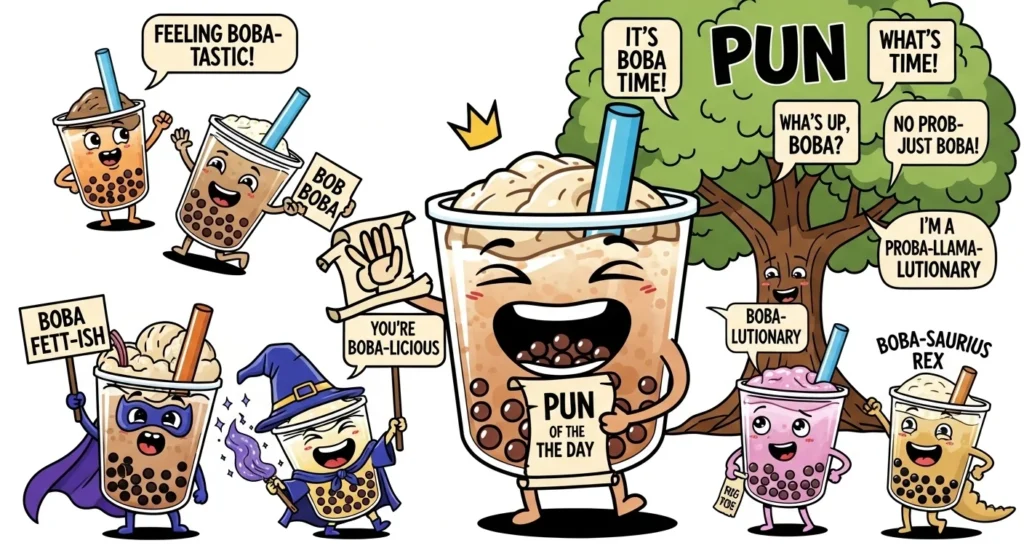 boba puns