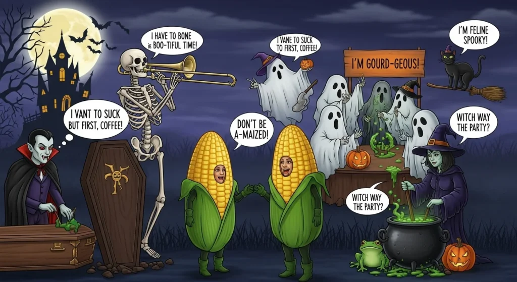 halloween puns