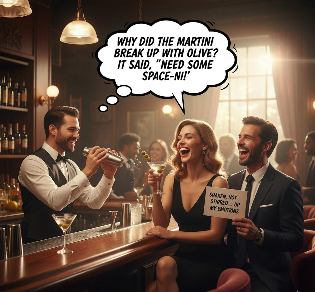 martini puns