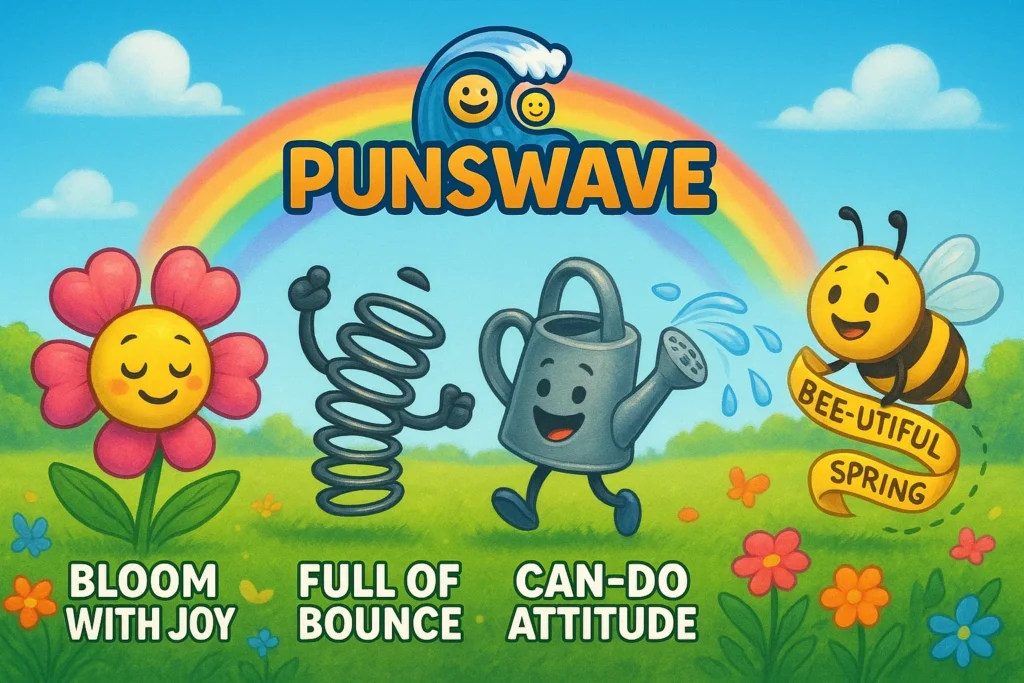 spring puns