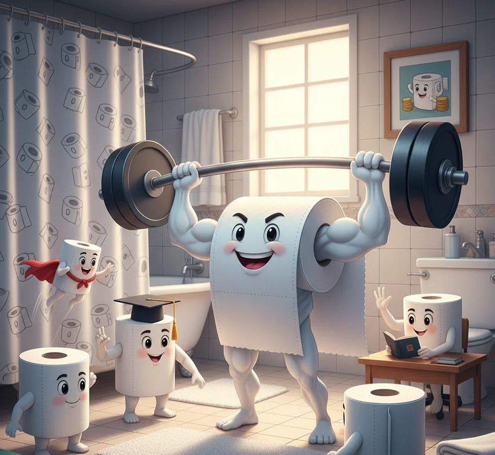 toilet paper puns