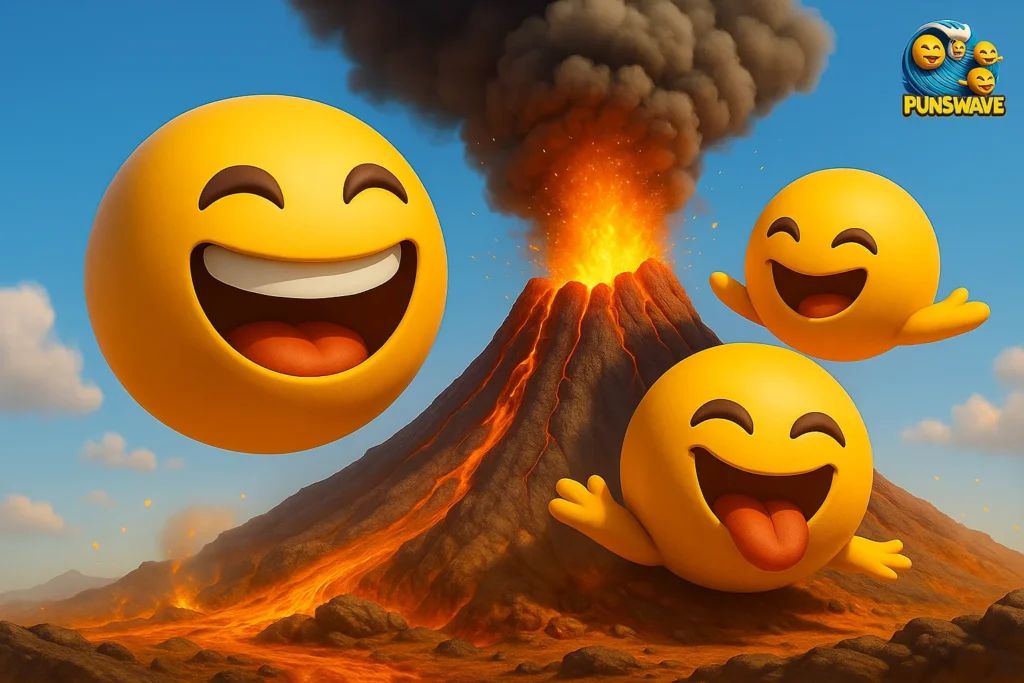 volcano puns