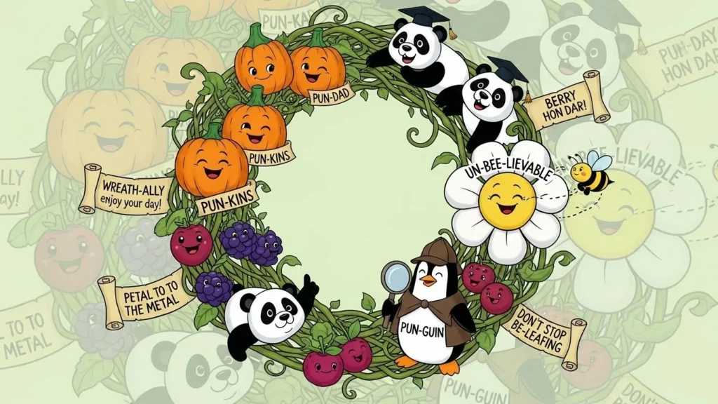 wreath puns