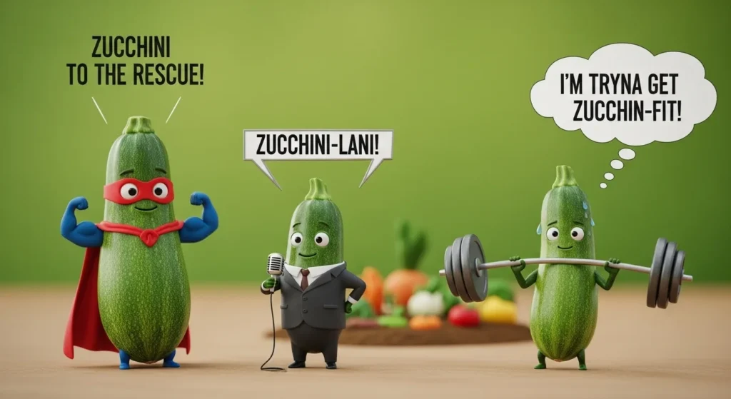 zucchini puns