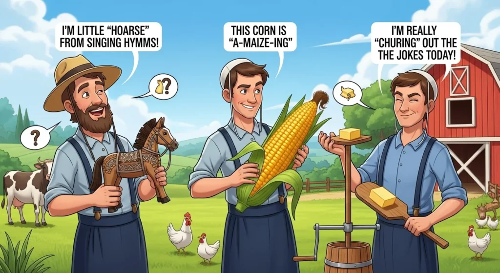 amish puns