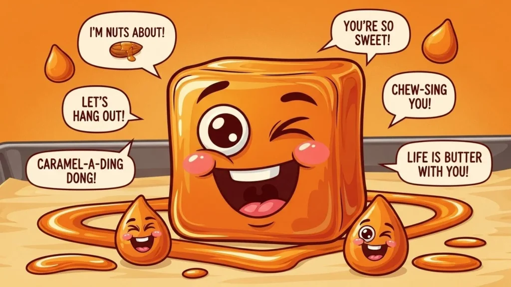 caramel puns