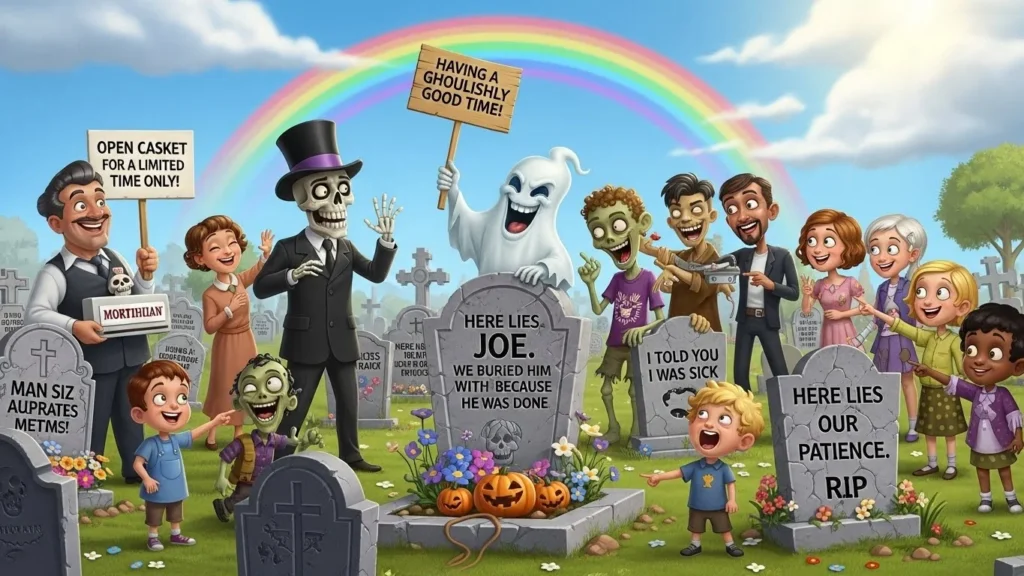 cemetery puns