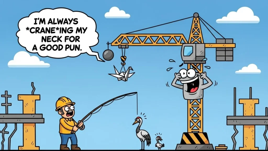 crane puns