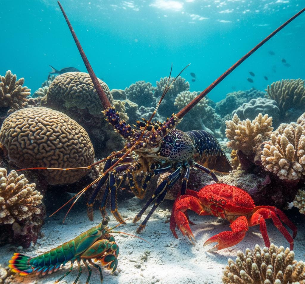 crustacean puns
