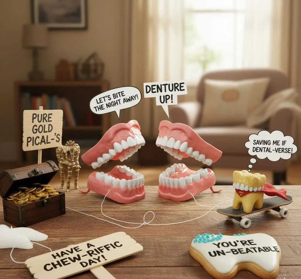 denture puns