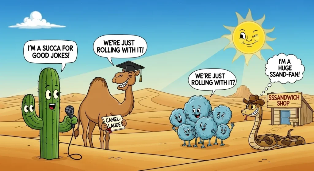 desert puns