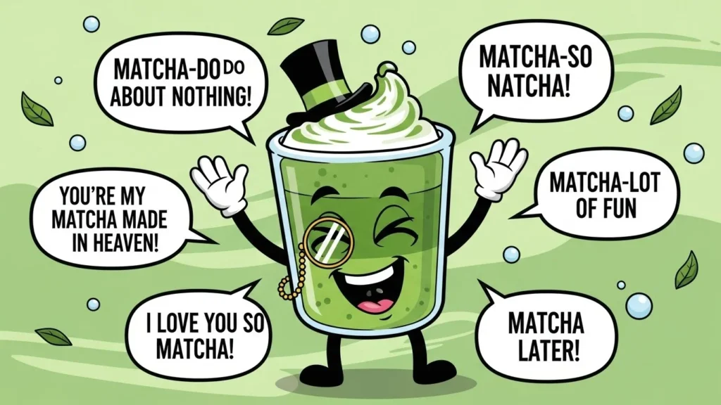 matcha puns