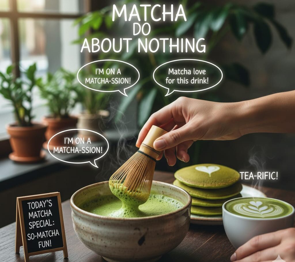 matcha puns