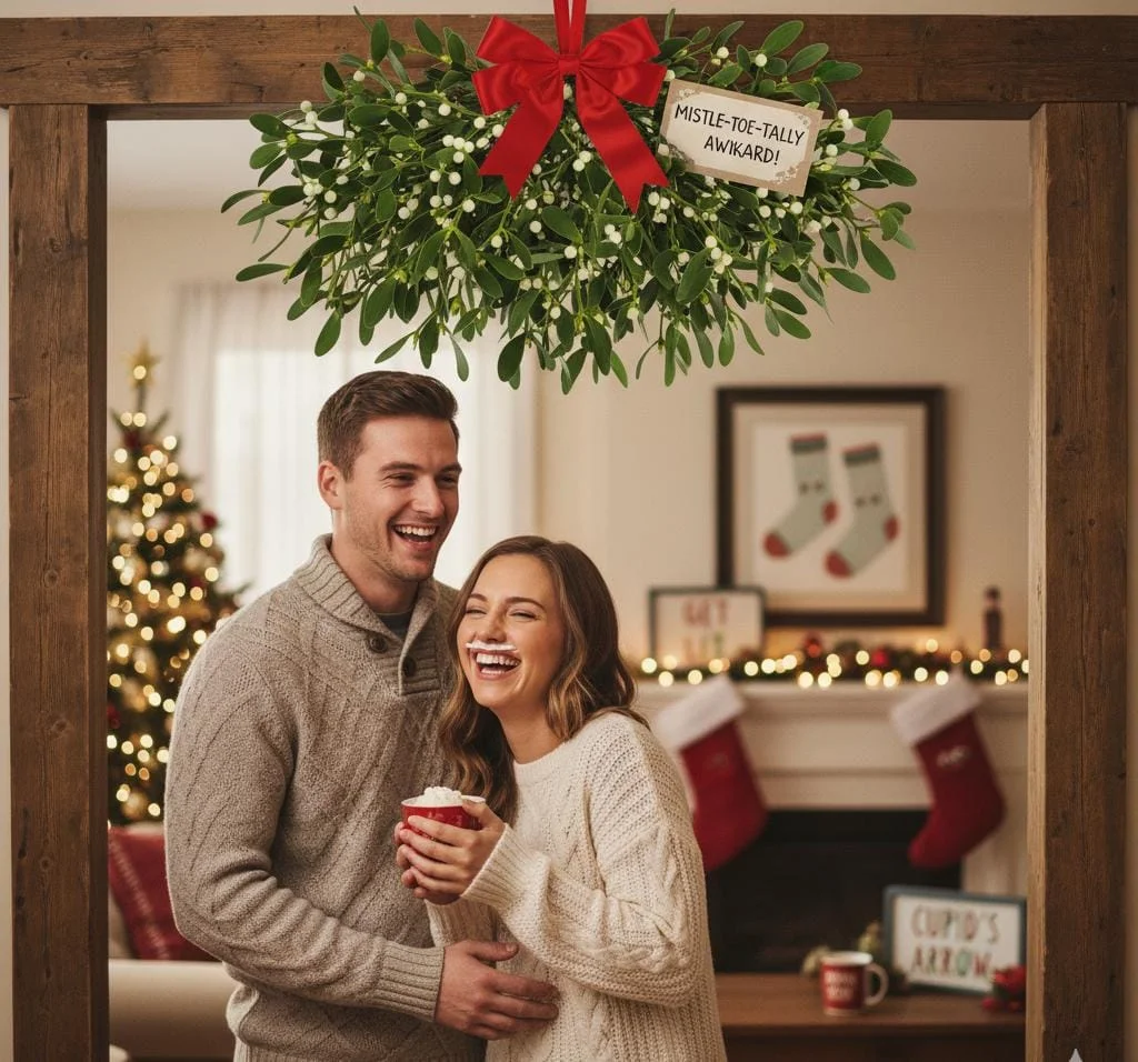 mistletoe puns