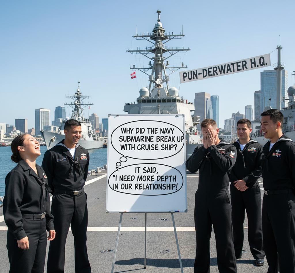navy puns
