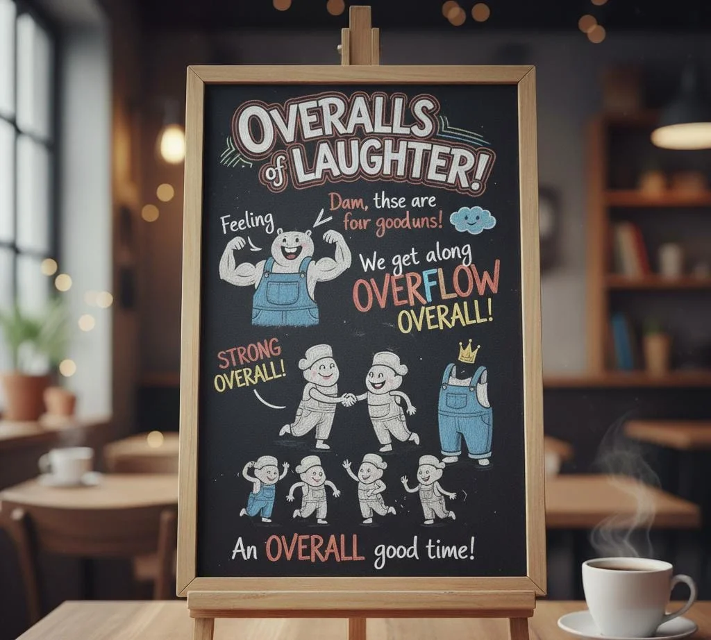 overall puns