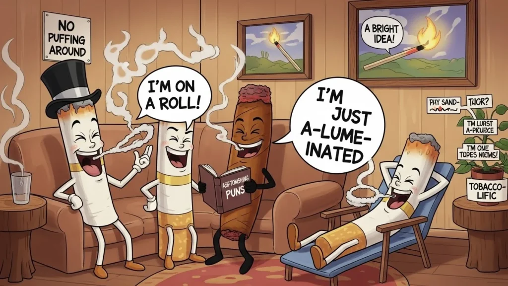 smoking puns