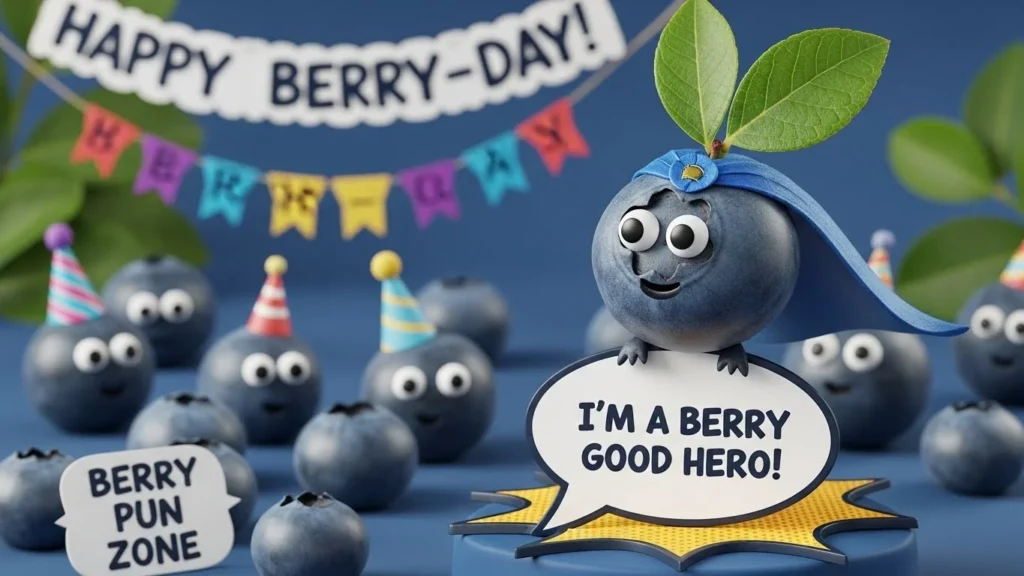 blueberry puns