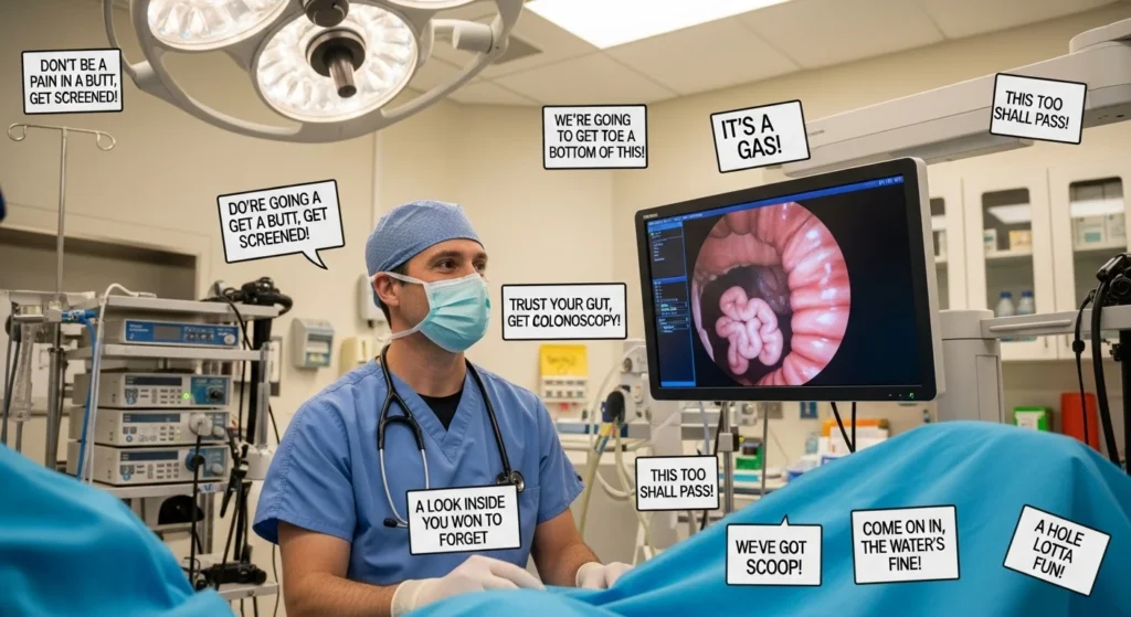 colonoscopy puns