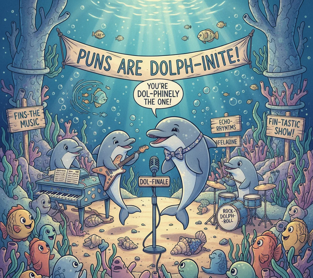 dolphin puns