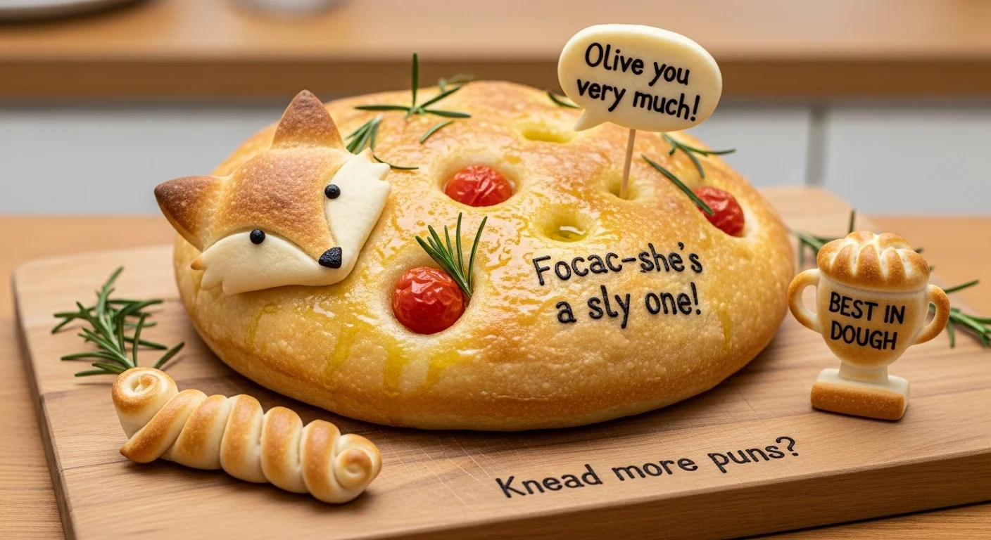 focaccia puns