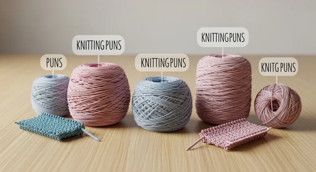 knitting puns