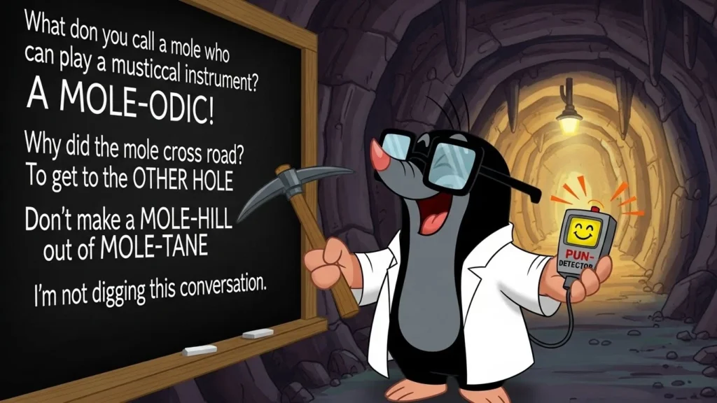 mole puns