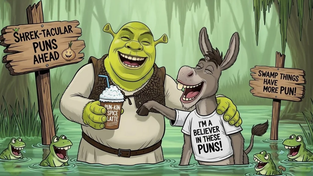 shrek puns