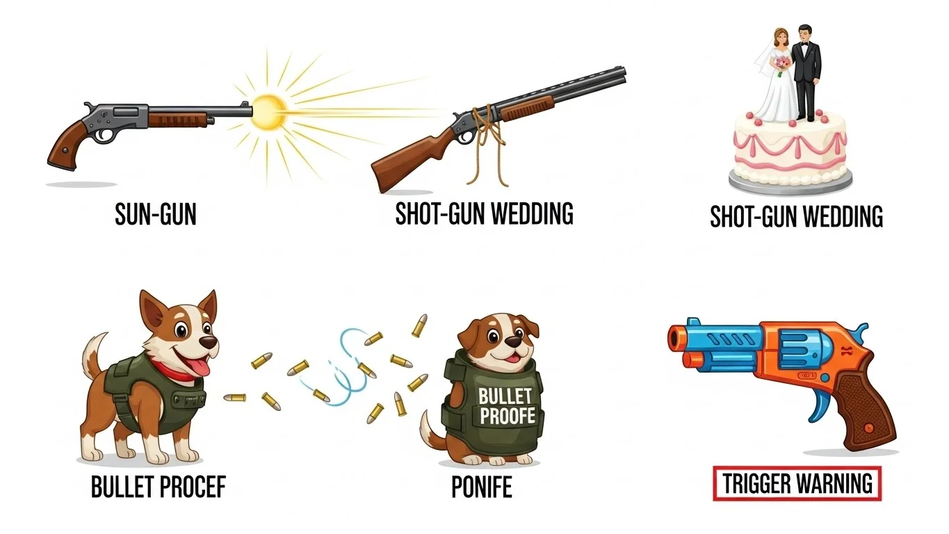 Music & Concert Gun Puns