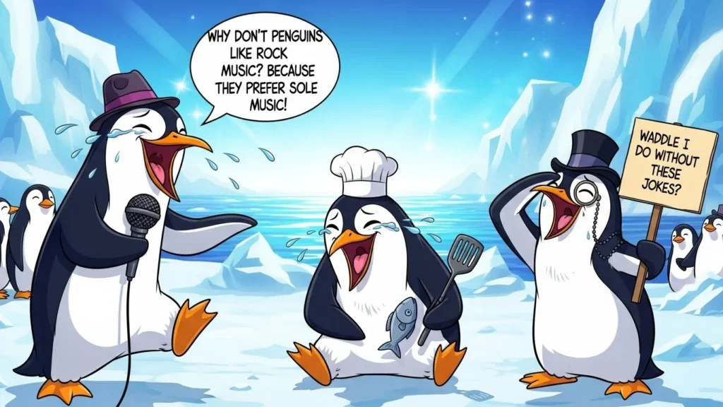 penguin puns