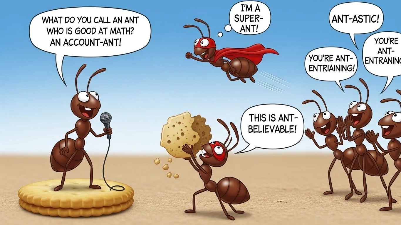 Ant Puns One Liners
