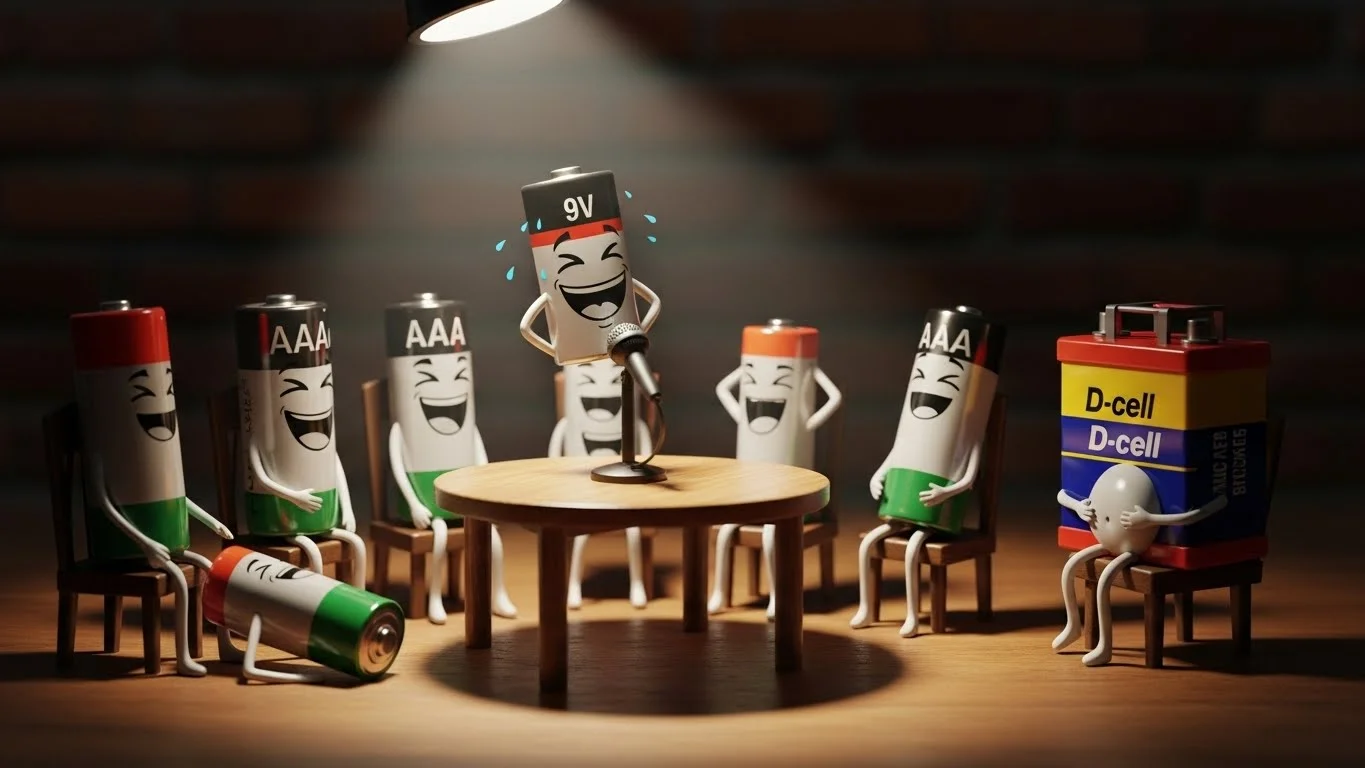 Battery Puns One-Liners