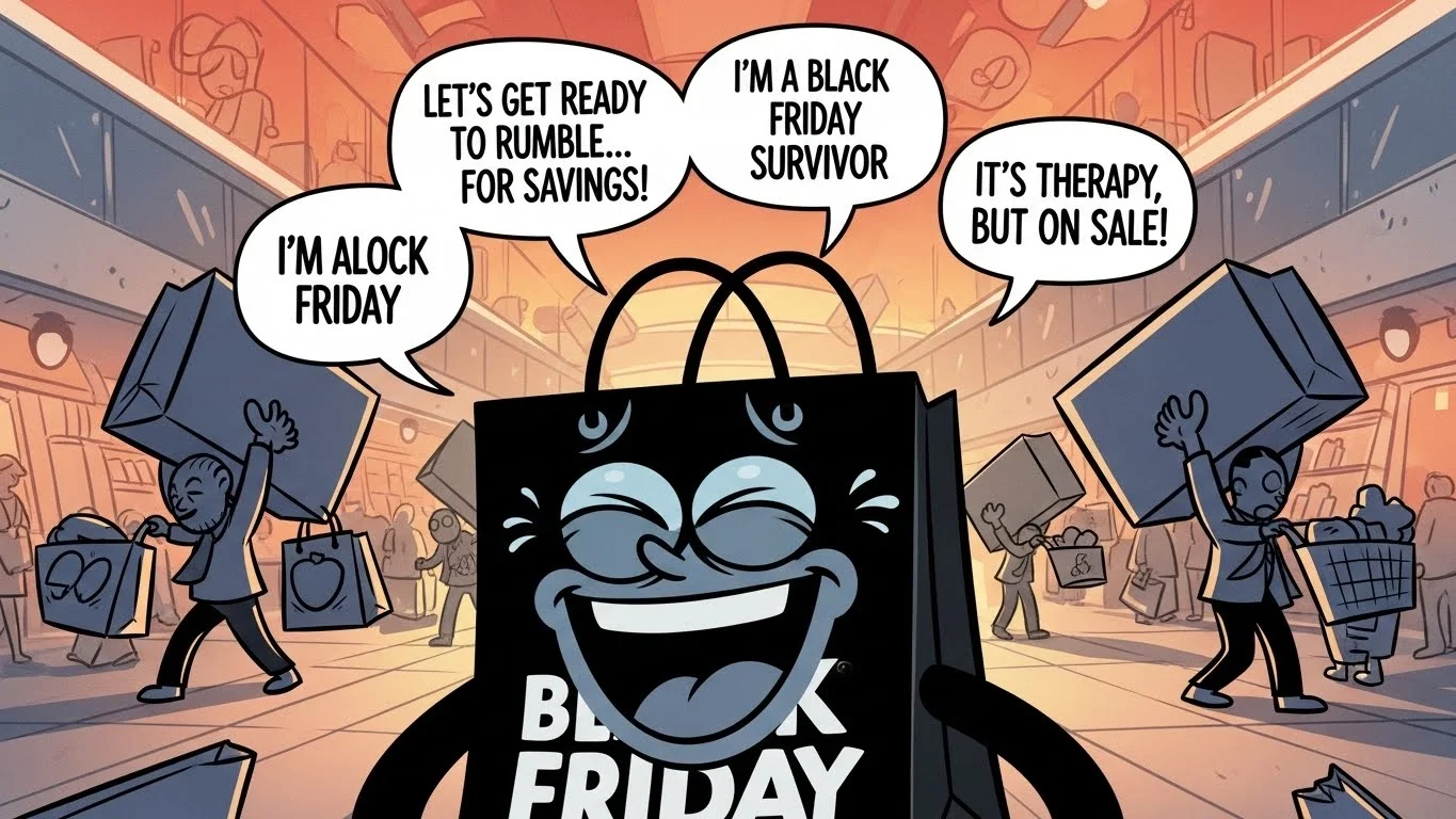 Black Friday Puns Captions