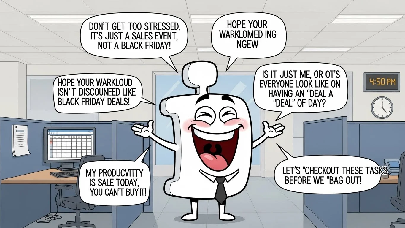 Black Friday Puns for Work