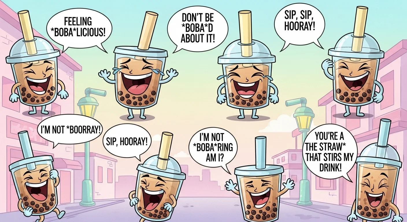 Boba Puns One Liners