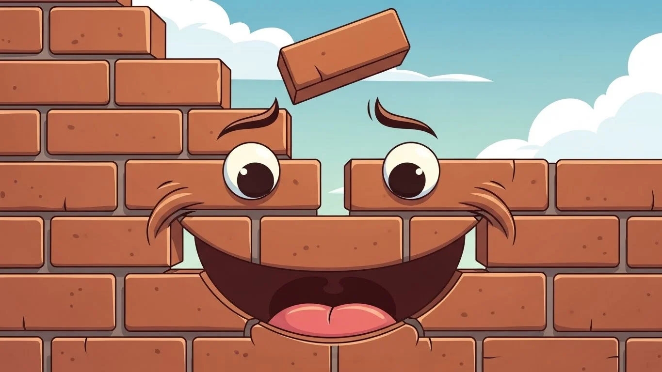 Brick Wall Humor
