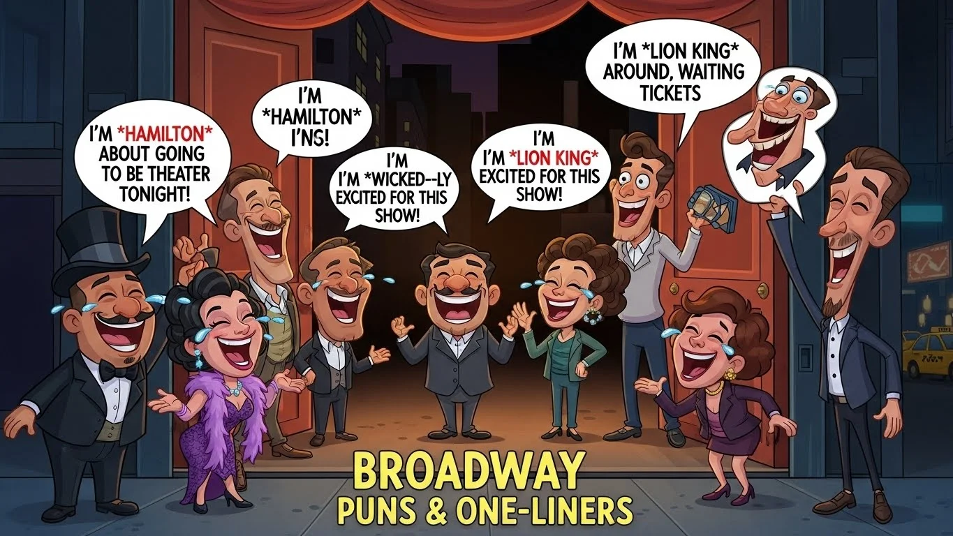 Broadway Puns One Liners