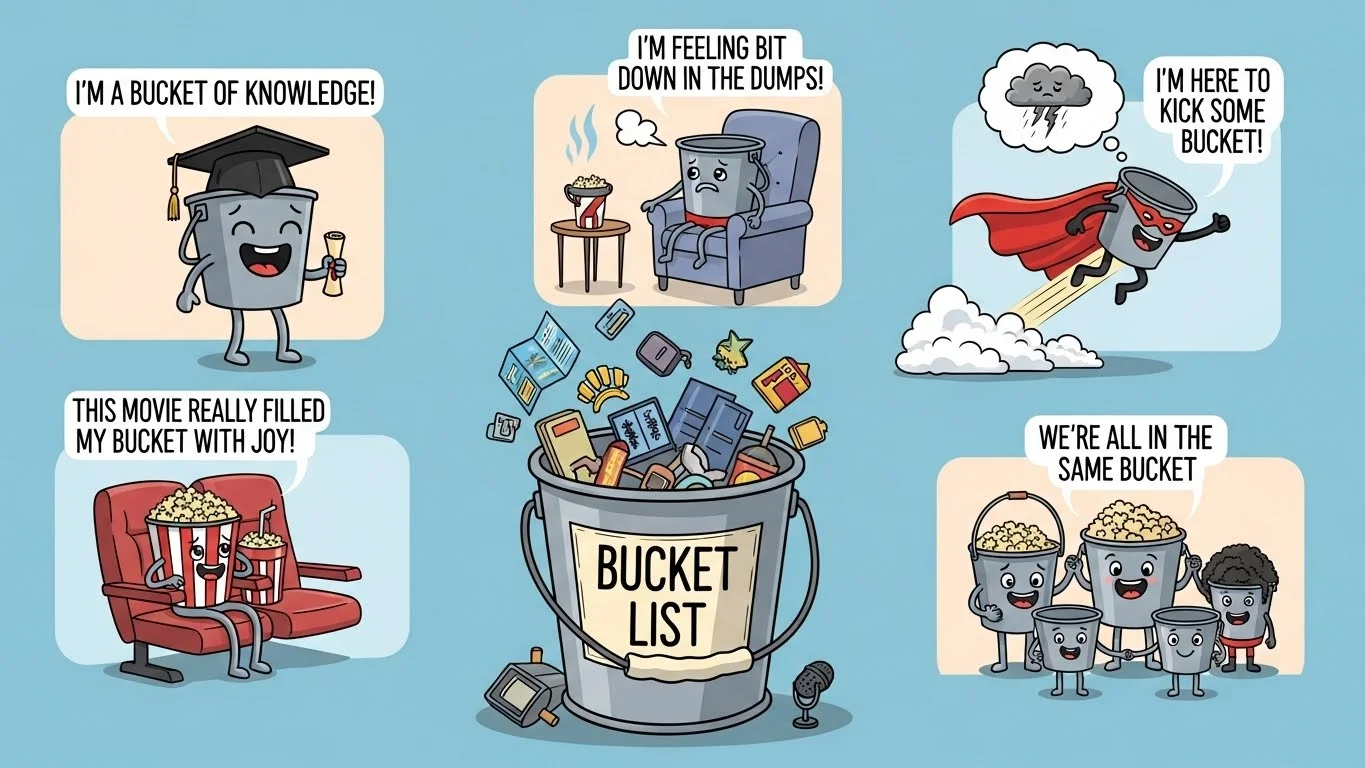 Bucket Puns One Liners