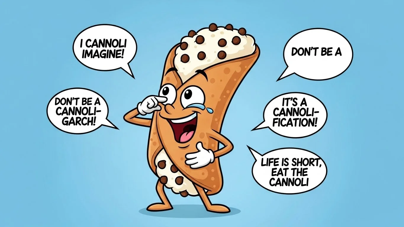 Cannoli Puns One Liners