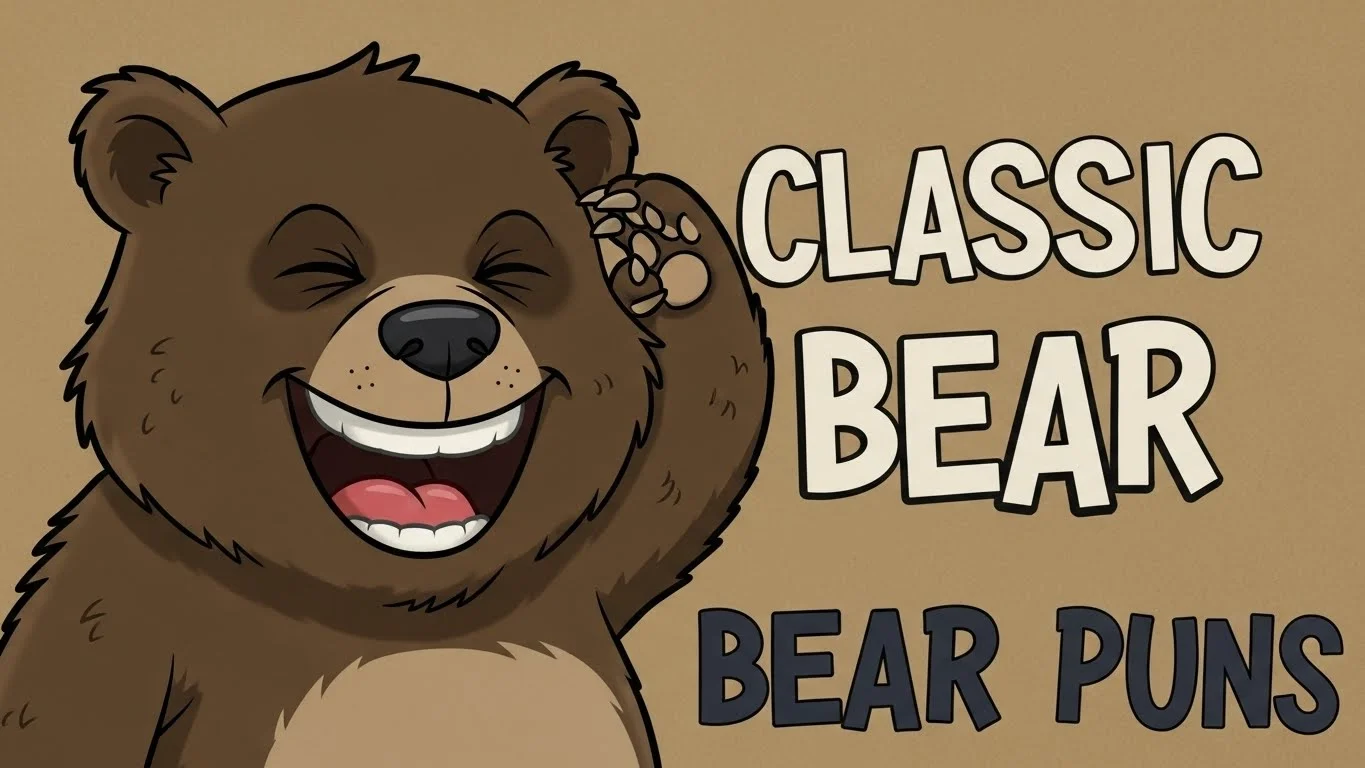 Classic Bear Puns