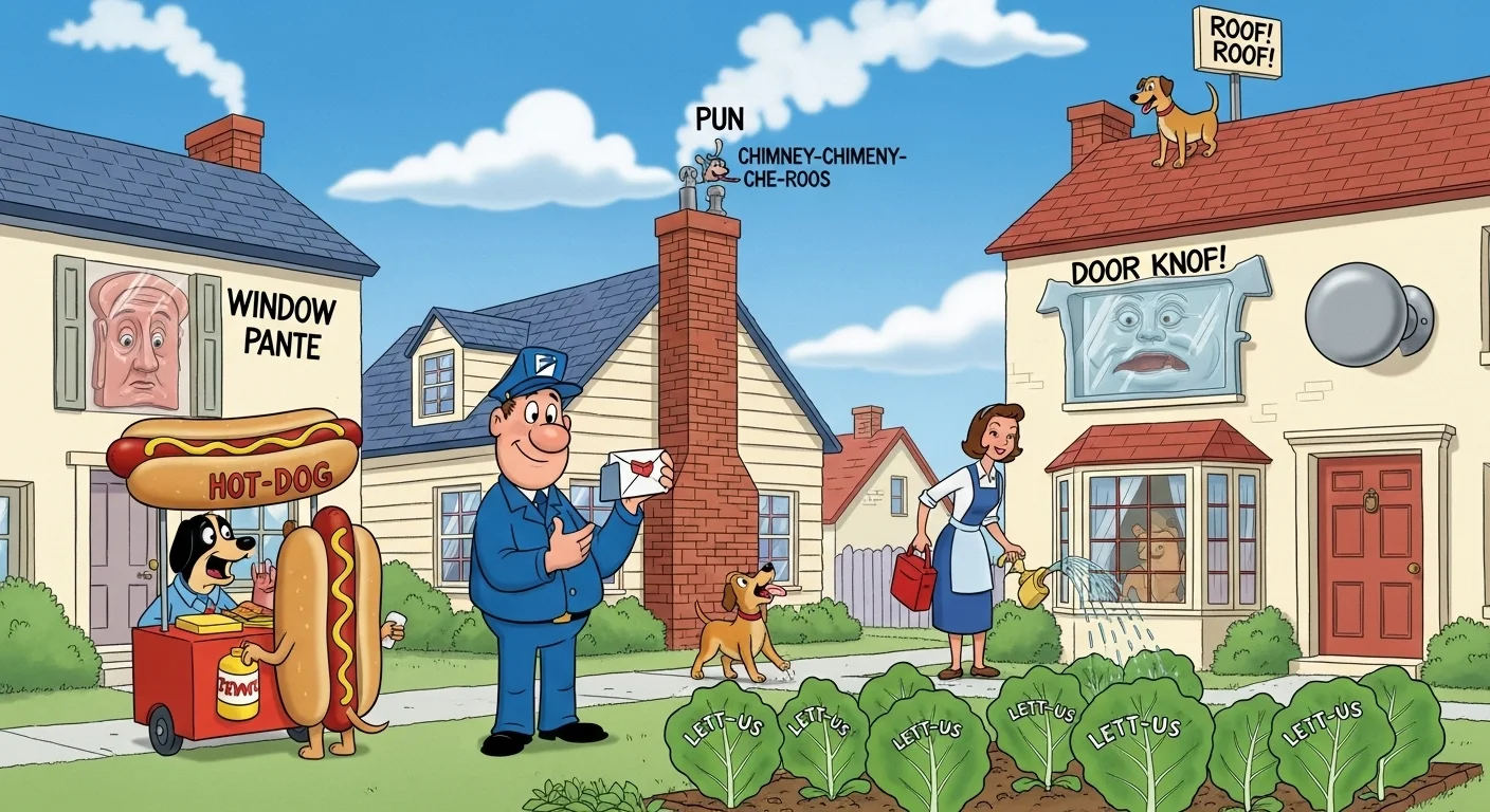 Classic Neighbor Puns