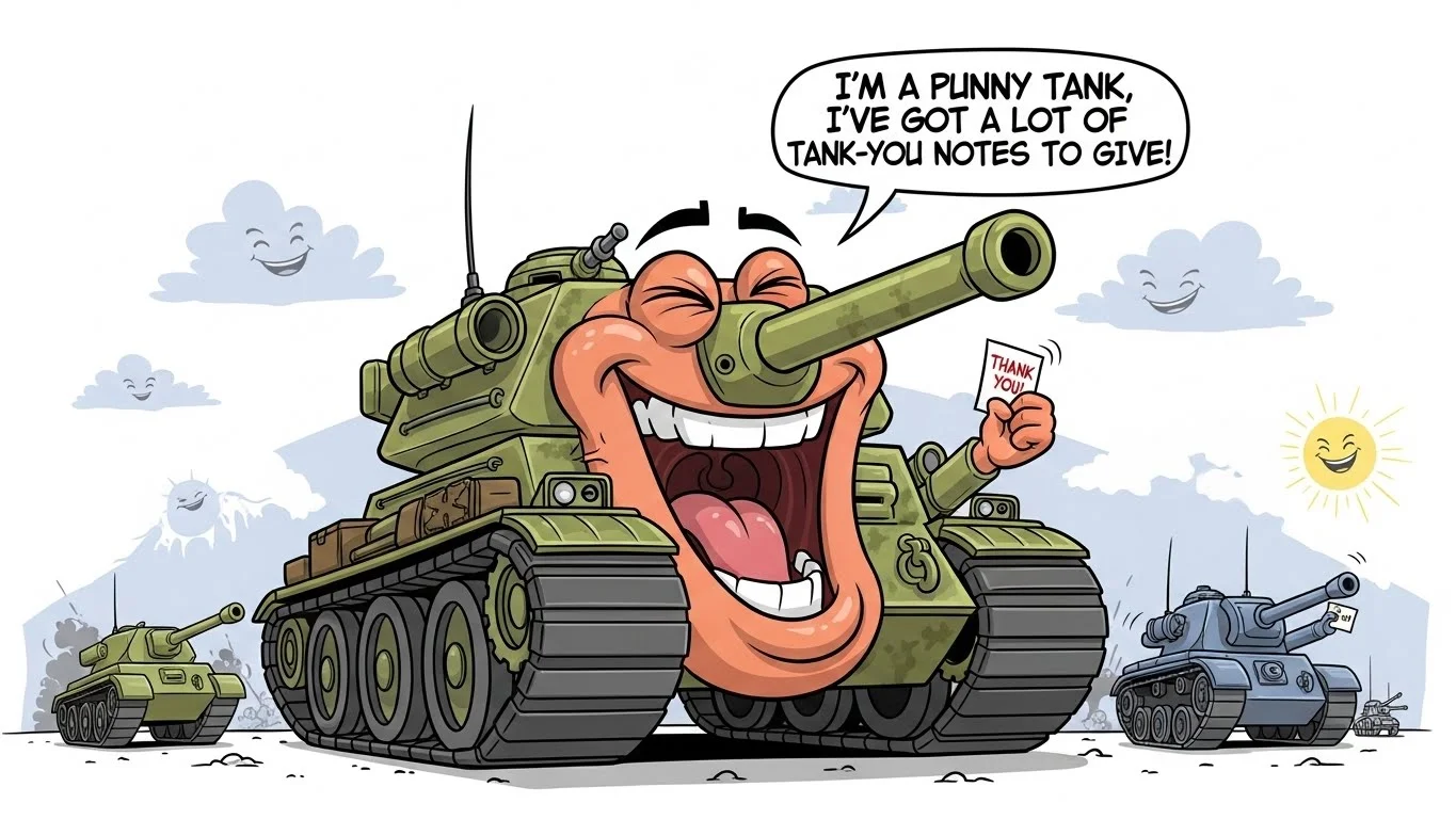 Classic Tank Puns