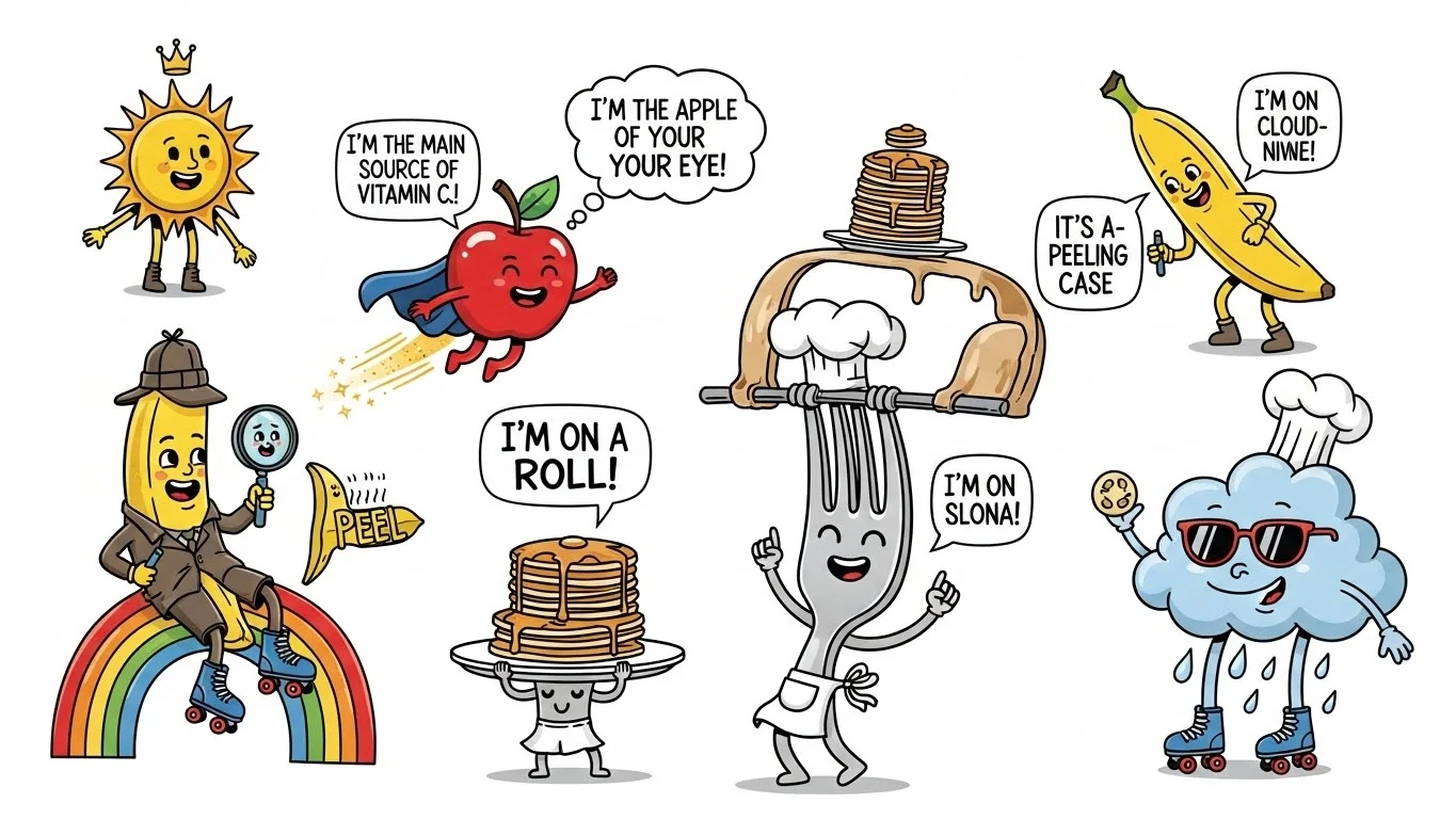 Colorful & Creative Puns