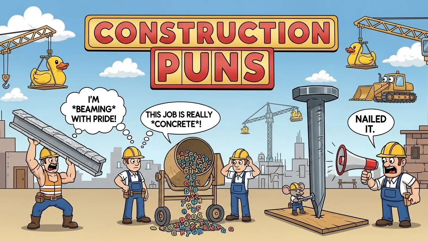 Construction Puns