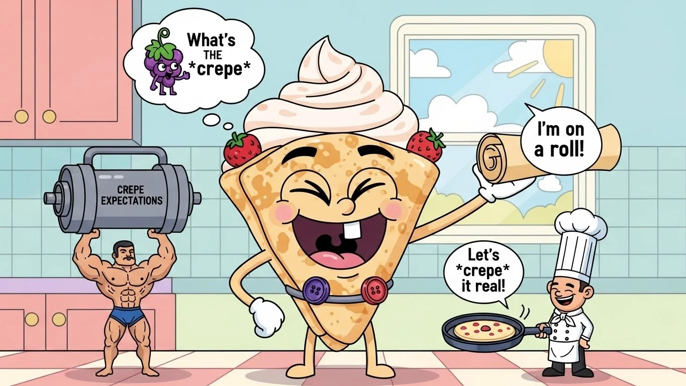 Crepe Puns One Liners